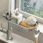 Kitchen Space Aluminum Sink Drain Rack